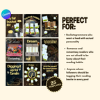 Trending Bookstagram Canva Templates | Animated Butter Yellow Book Instagram Templates | Funny Bookstagram Content Pack