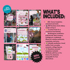 Canva Templates Bundle | Bookstagram, Lifestyle, Faceless Videos, Fonts