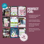 Bookish iPhone Canva Templates for Bookstagram | Notes App Templates | Instagram UI | Instant Download