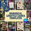 Whimsical Lifestyle Canva Templates | Animated Bookstagram Instagram Templates | Collage Creator Pack