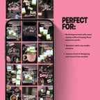 27 Romance Canva Templates | Cozy Collage, Pink Moody Reels, Bookstagram Posts