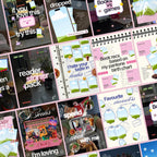 Trending Bookstagram Canva Templates | Animated Book Instagram | Reader Gamer Bookish Pack Viral Content