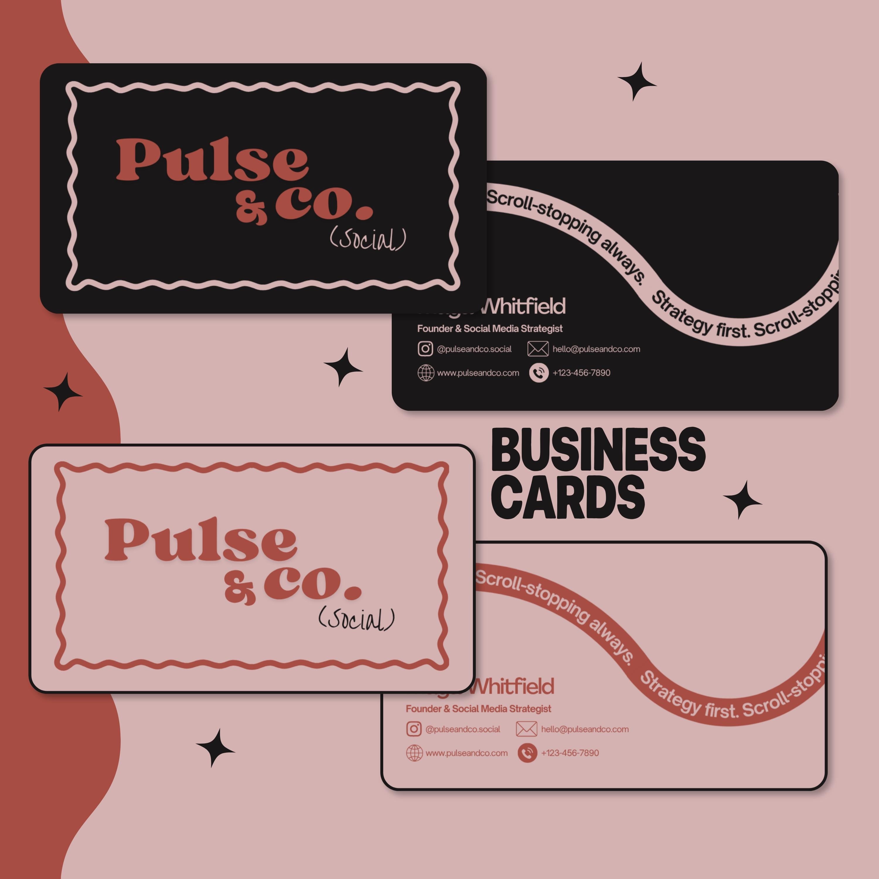 Canva Branding Kit for Coaches | Logo, Social Media, Business Card Templates