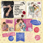 43 Digital Stickers for Bookstagrammers | Book Boyfriend Romantasy | Book Club Trope | Reader Mega Pack